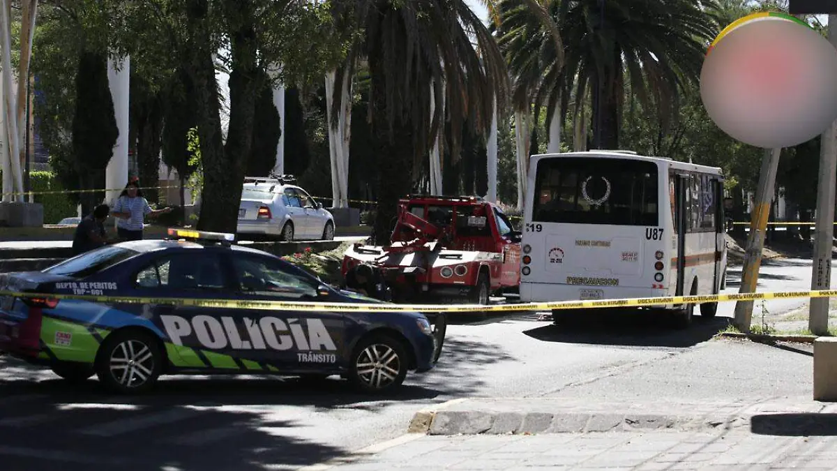 ruta de transporte publico mata a mujer en colonia san rafael oriente